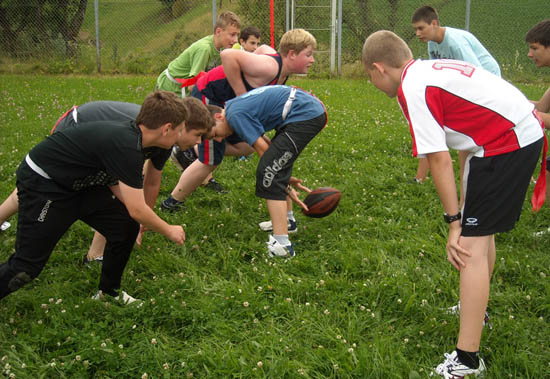 Englisch Sportcamp American Flagfootball