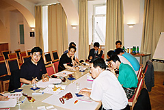 Delegation aus Korea Arbeitssitzung 1