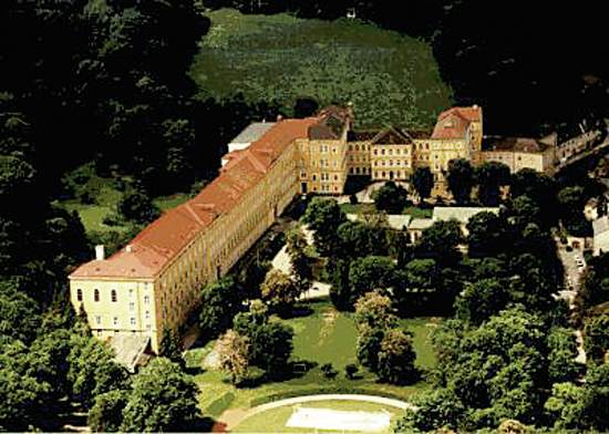 Airview of Kollegium Kalksburg